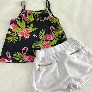 3T Juicy Couture shorts and Children’s Place top